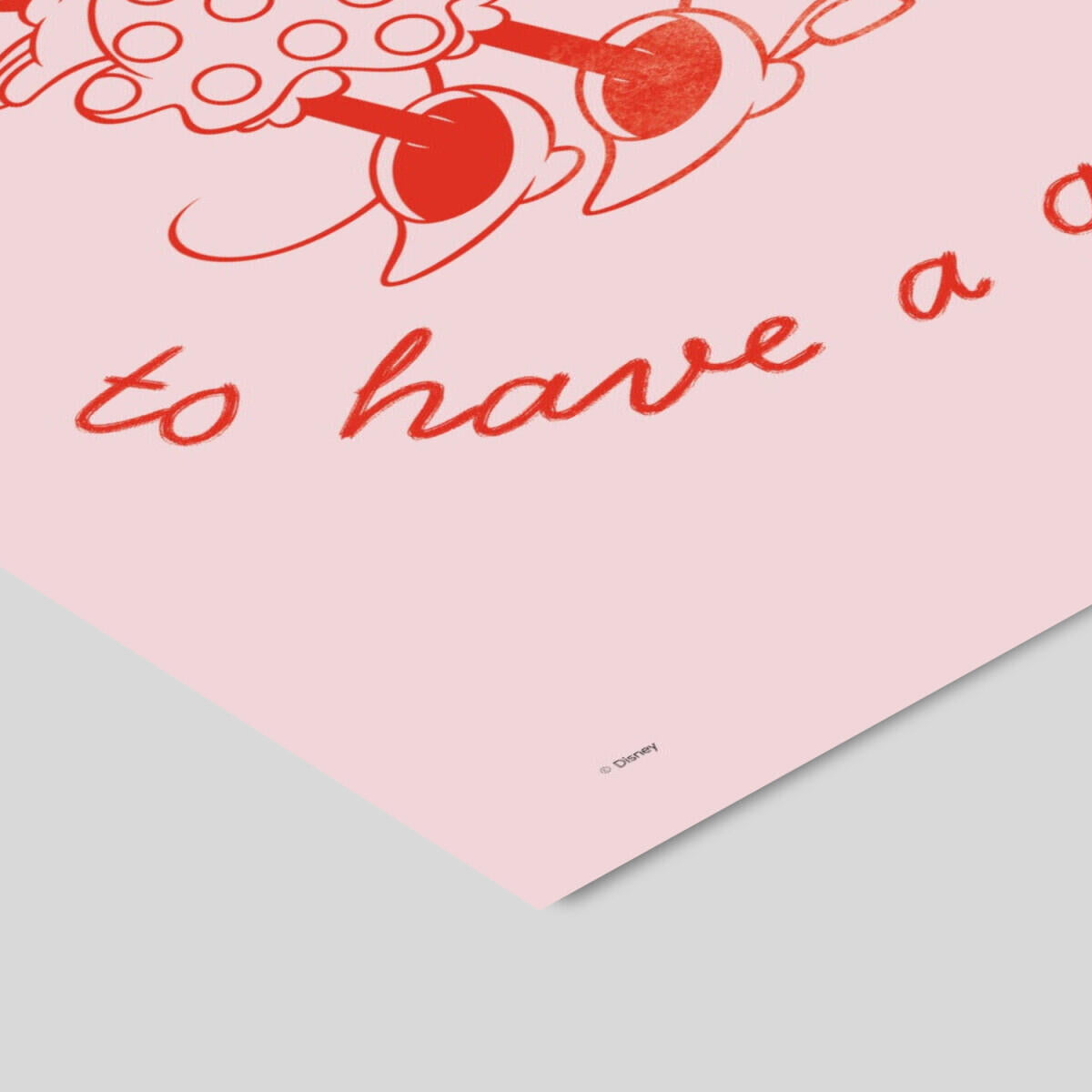 Disney It's a Good Day to Have a Good Day plakat - A5